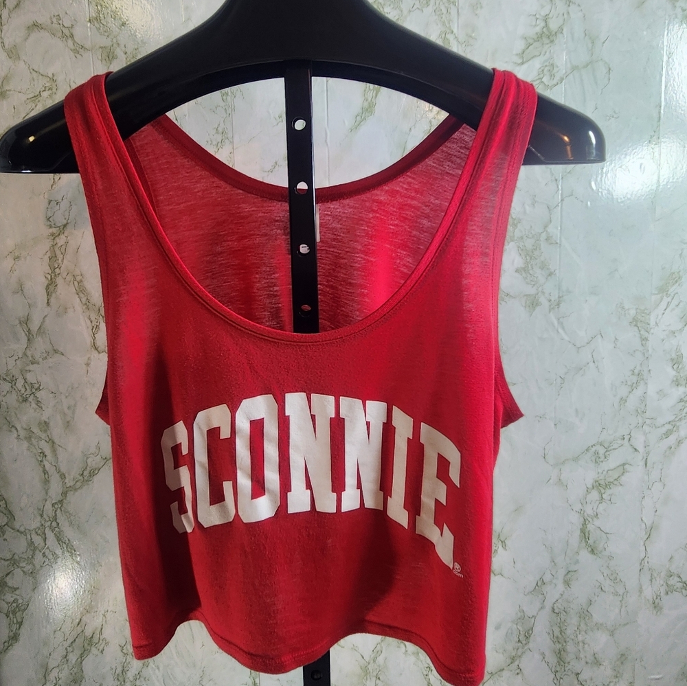 Bella Canvas "Sconnie" Cropped Tank Top